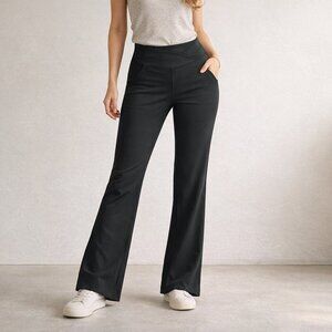 Attitudes by Renee Black Pants XXS Petite Pull On Stretch